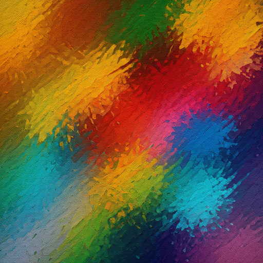 上色表现标准示意图