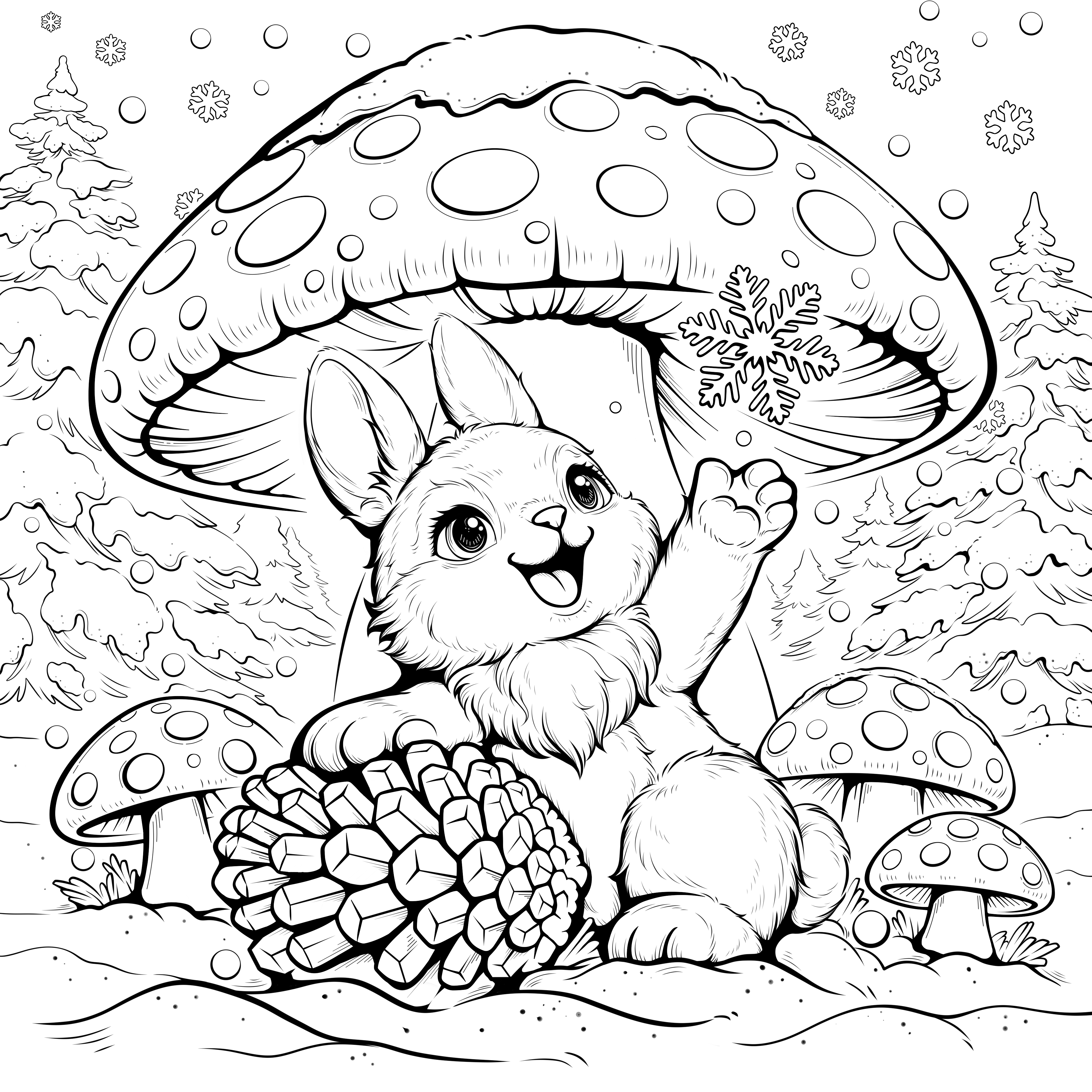 勾线造型标准示意图